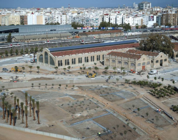 proceso de instalación parque central