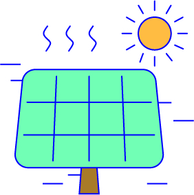 ILUSTRACIÓN PLACAS SOLARES